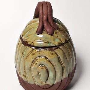 Krukke med lokk – Svalbard-Stein