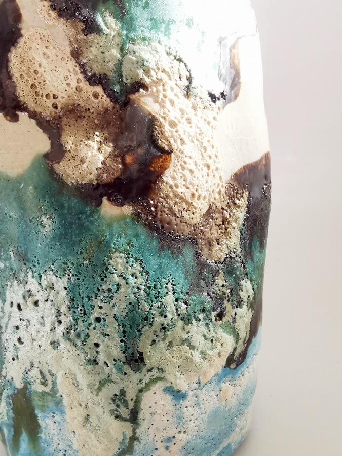 Ceramic Vase โ Birch Ash Glaze - Image 2