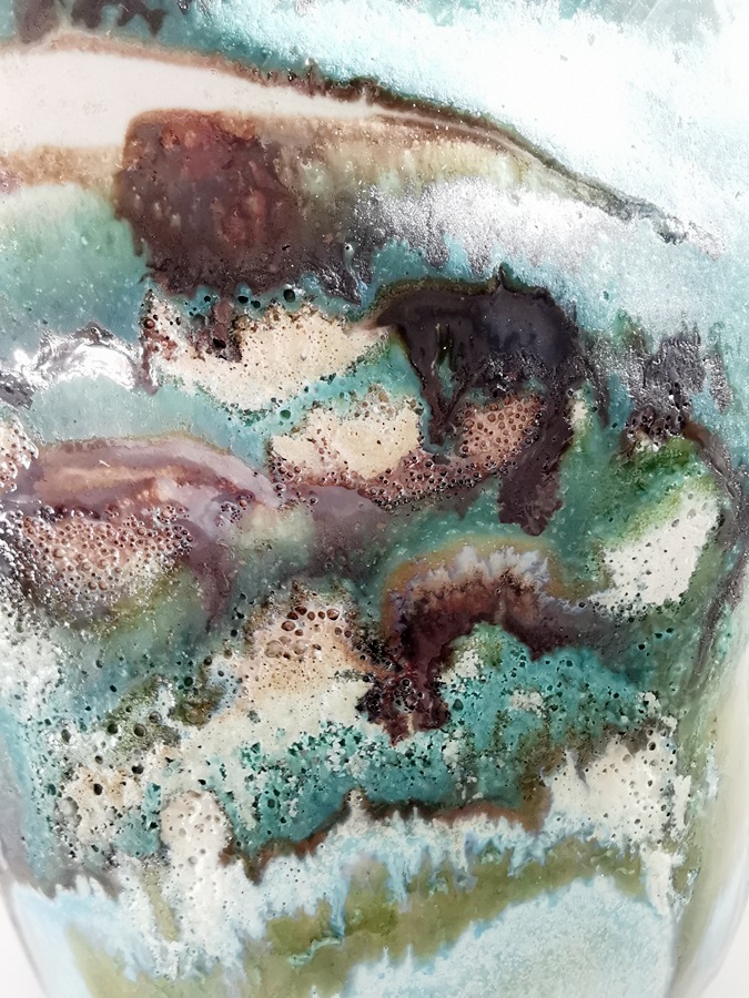 Ceramic Vase โ Birch Ash Glaze - Image 7