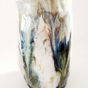 Ceramic Vase – Birch Ash Glaze