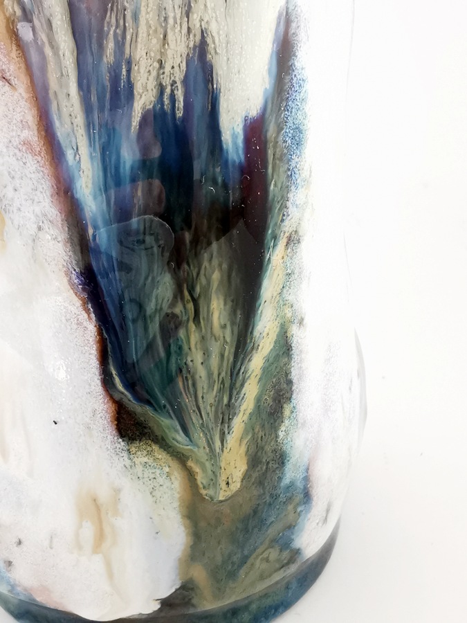Ceramic Vase โ Birch Ash Glaze - Image 9