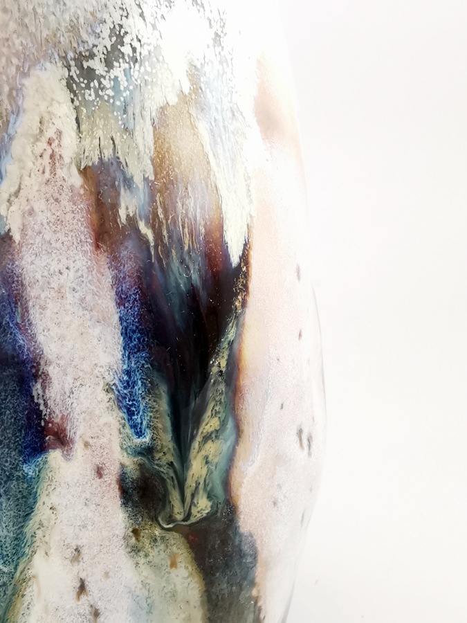 Ceramic Vase โ Birch Ash Glaze - Image 5