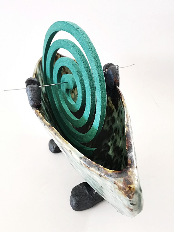 Viking Ship Mosquito Coil Holder - Image 3
