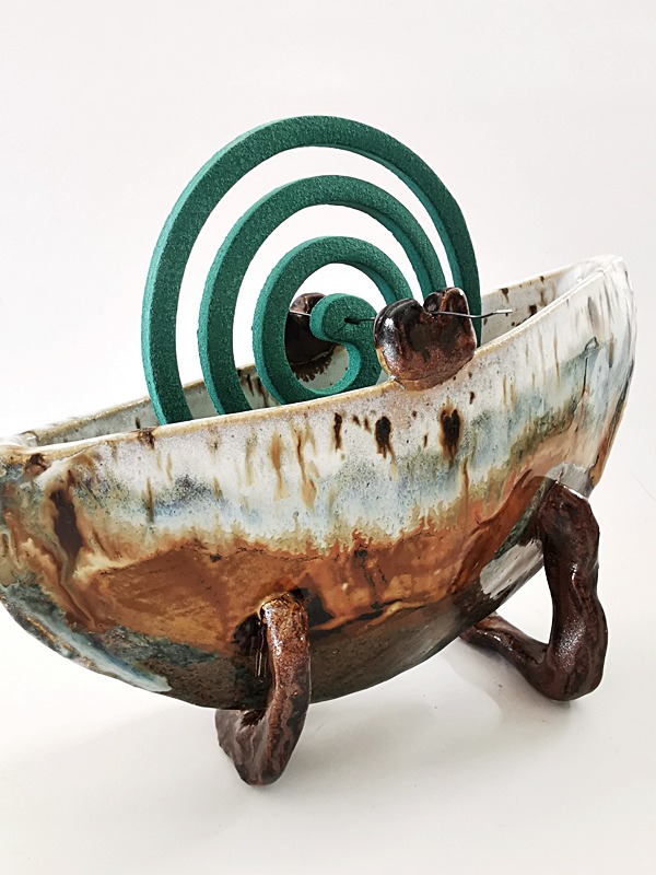 Viking Ship Mosquito Coil Holder
