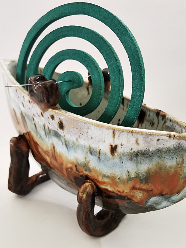 Viking Ship Mosquito Coil Holder - Image 3