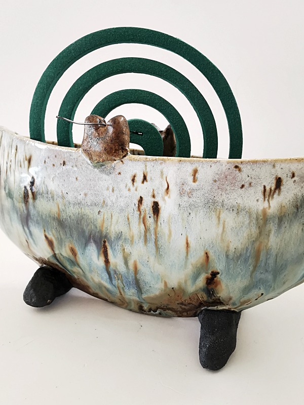 Viking Ship Mosquito Coil Holder