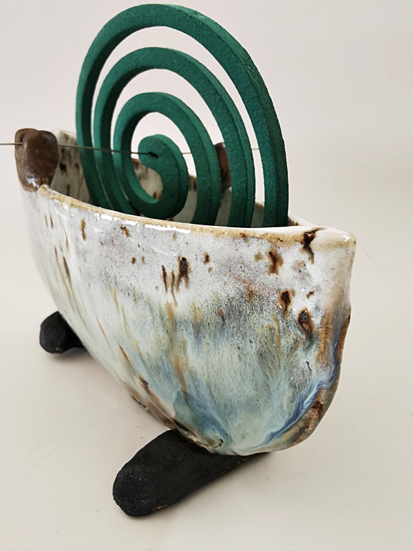 Viking Ship Mosquito Coil Holder - Image 3