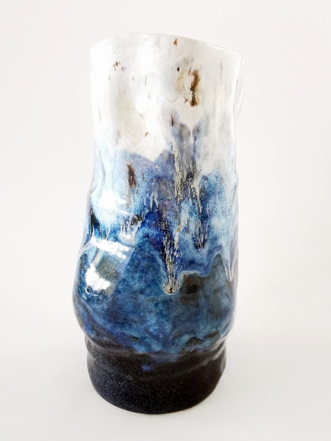 Ceramic Vase โ Birch Ash Glaze (Copy)