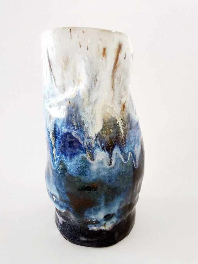 Ceramic Vase โ Birch Ash Glaze (Copy) - Image 9