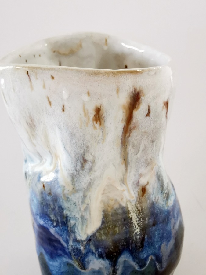 Ceramic Vase โ Birch Ash Glaze (Copy) - Image 5